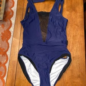 NWT Cupshe Blue One Piece